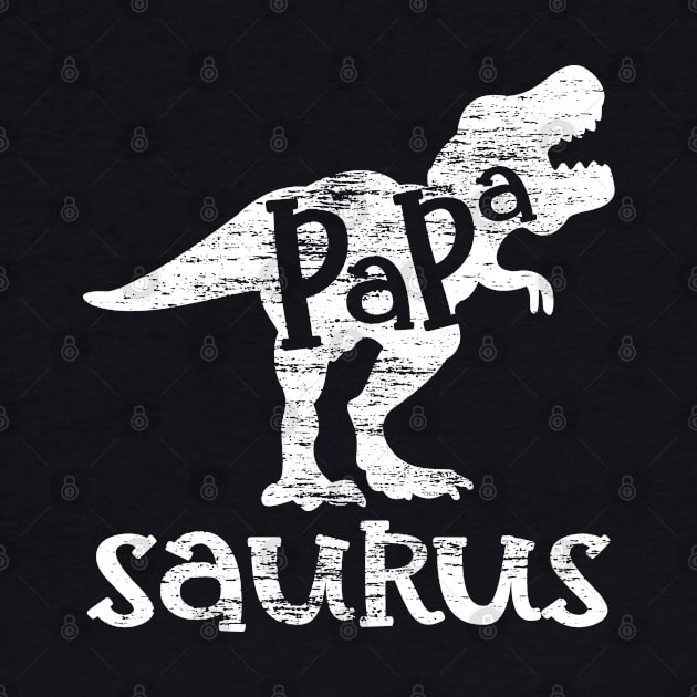 Papa Saurus Minimalist Grunge Style Funny by creative